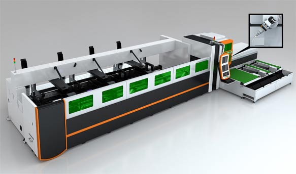 Videos of 3D 5-axis Laser Tube Cutting Machine