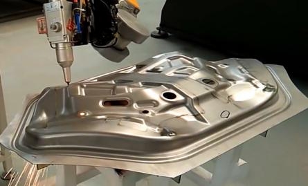 3D Robot Laser Cutting Machine with Gantry Structure