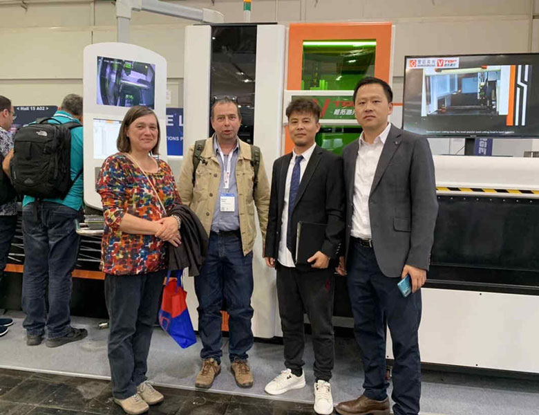 Golden Laser Attended Germany EMO Exhibition