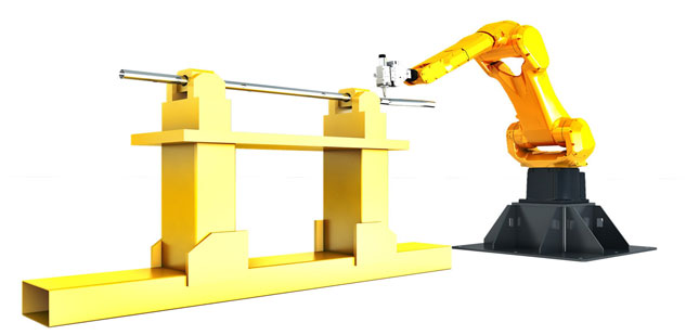 3D Robot Laser Cutting Machine with Stand Type