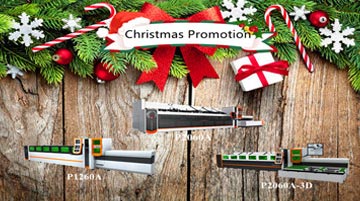 Golden Laser Christmas Promotion of Laser Tube Cutting Machines