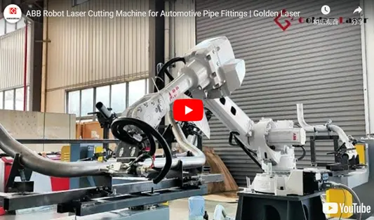 ABB Robot Laser Cutting Machine for Automotive Pipe Fittings