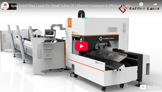 Auto-Feed Fiber Laser for Small Tubes (8-120mm) | Compact & Efficient Cutting Solution